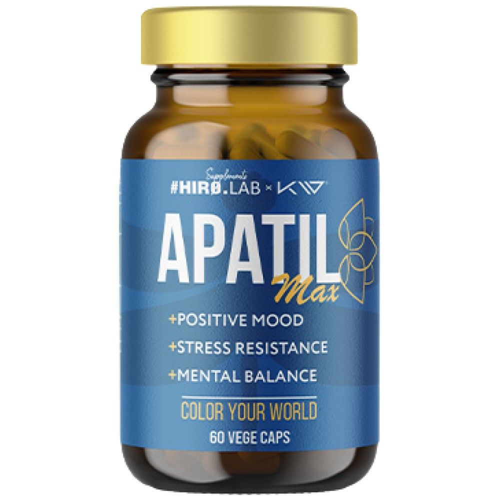 Apatil Max | Con Ashwagandha, zafferano e ginseng - 60 capsule
