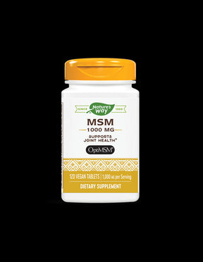 MSM 1000 mg - 120 Tablets - Nutra Best Europe