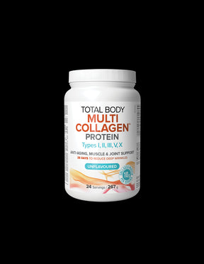 Total Body Multi Collagen Powder | Type I, II, III, V, X - 267 grams - Nutra Best Europe