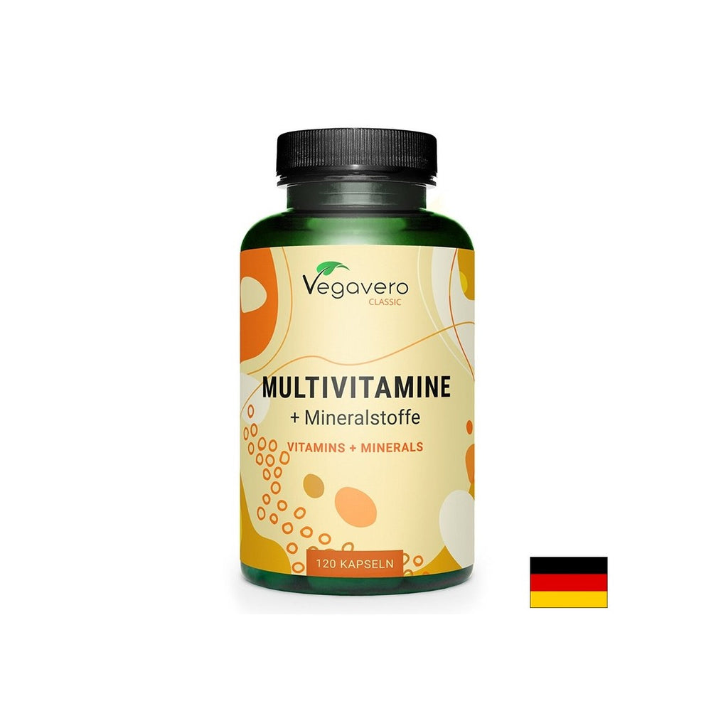 Multivitaminici e minerali (formula vegana), 120 capsule