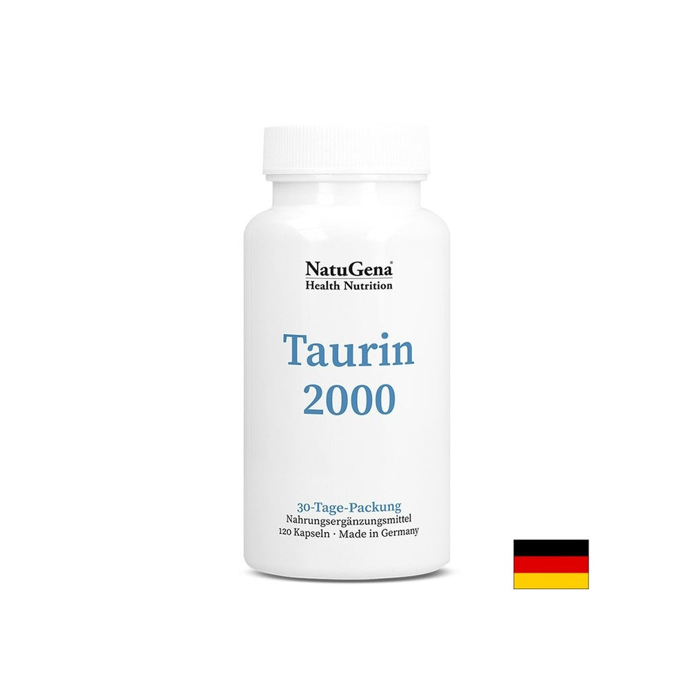 Funzione muscolare e cardiaca - Taurina, 500 mg x 120 capsule