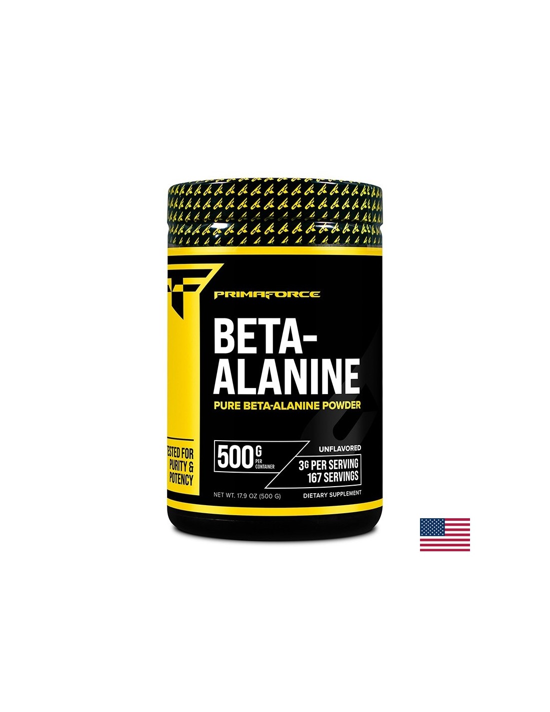 Massa muscolare - beta -alanina, 500 g di polvere