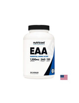 Massa muscolare - aminoacidi essenziali - EAA, 240 capsule