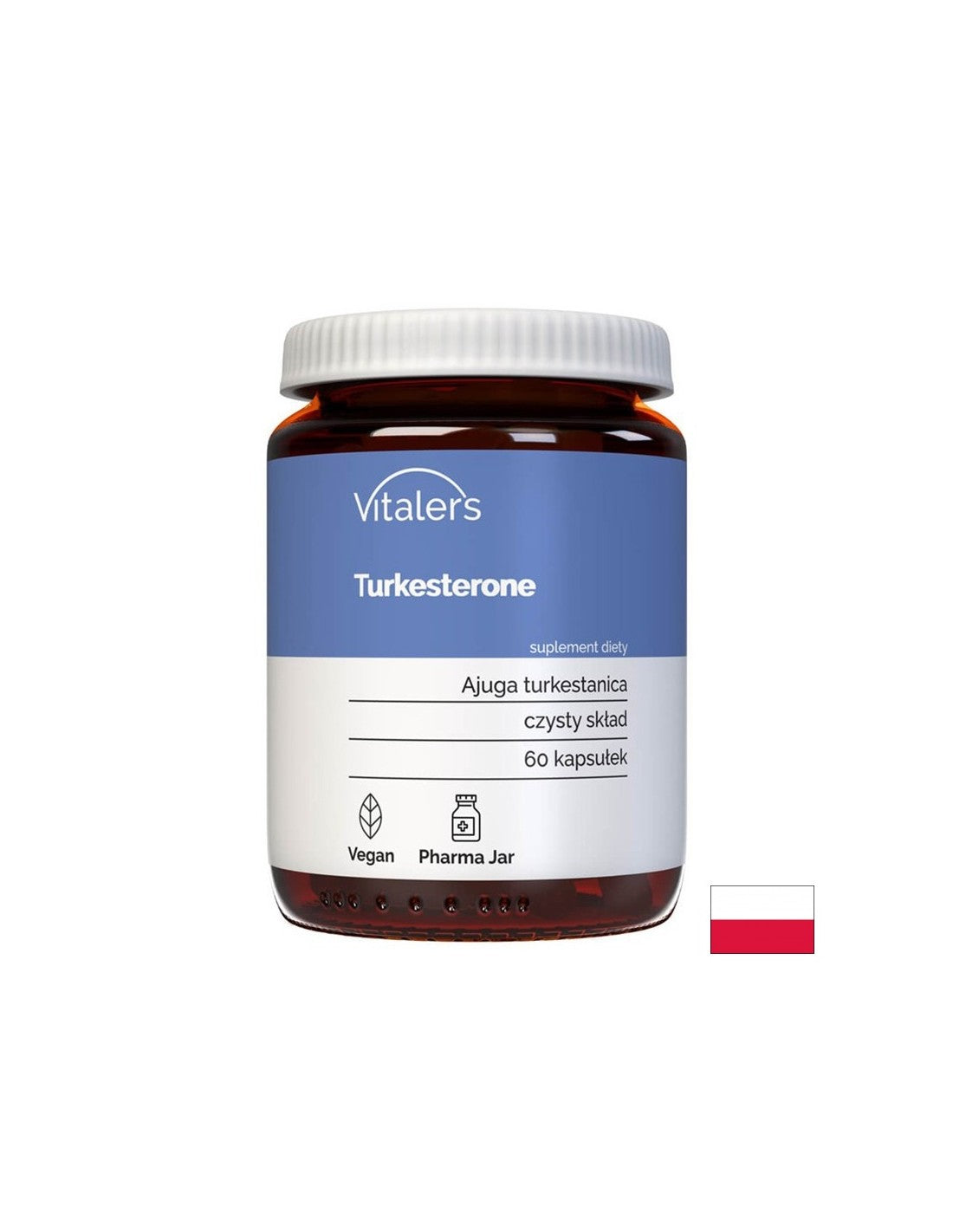 Massa muscolare - Turkesterone (Turkesterone), 60 capsule