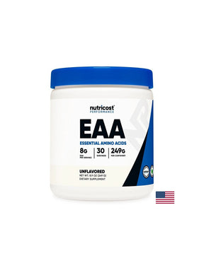 Muscle Strength and Recovery - EAA Essential Amino Acids, 249 g powder, 30 doses - Nutra Best Europe