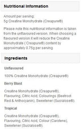 Creazione creatina monoidrata - 250 grammi