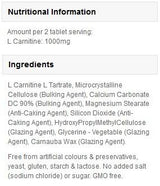 Aminoacido L -carnitina - 90 compresse