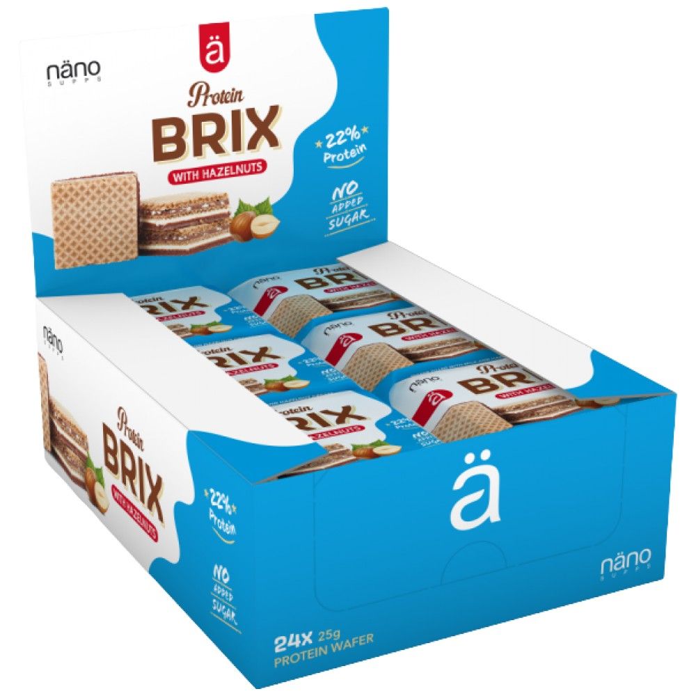 Proteina Brix con nocciole - 24 x 25 grammi