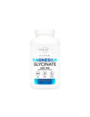 Nervous and cardiovascular system - Magnesium (glycinate) Type Zero™, 180 capsules - Nutra Best Europe