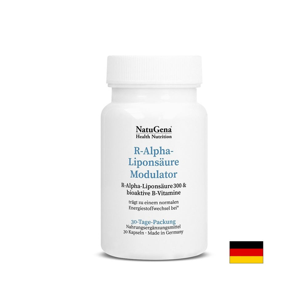 Sistema nervoso - Acido lipoico R -alfa + vitamine B, 30 capsule