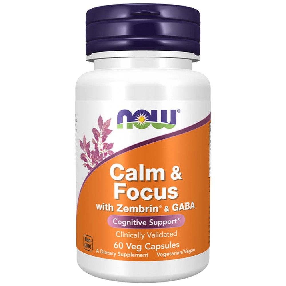 Calm & Focus con Zembrin® e GABA - 60 capsule