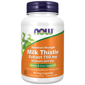 Milk Thistle Extract 750 mg - 90 capsules - Nutra Best Europe