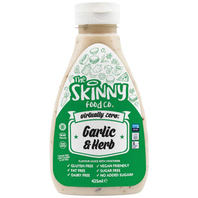 Skinny Syrup | Garlic & Herb - 425 ml - Nutra Best Europe