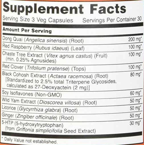 Supporto per menopausa/90 Caps
