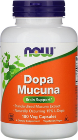DOPA MUCUNA [180 Capsule, 90 porzioni]