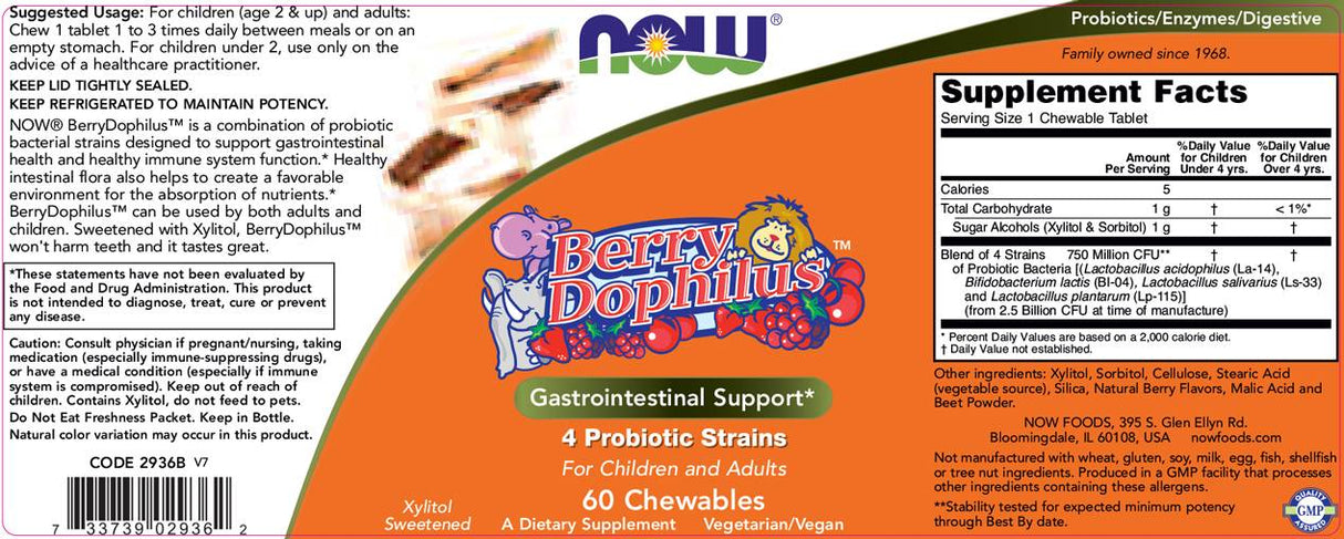 BERRYDOPHILUS - 60 compresse masticabili