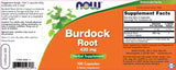 Radice di Burdock 430 mg - 100 capsule