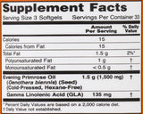 Olio da sera di primrose 500 mg - 100 capsule in gel