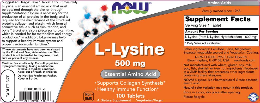 L -lisina 500 mg - 250 compresse