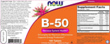 Vitamina B-50 [100 compresse, 100 dosi]