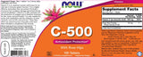 Vitamina C -500 con fianchi rose - 100 compresse