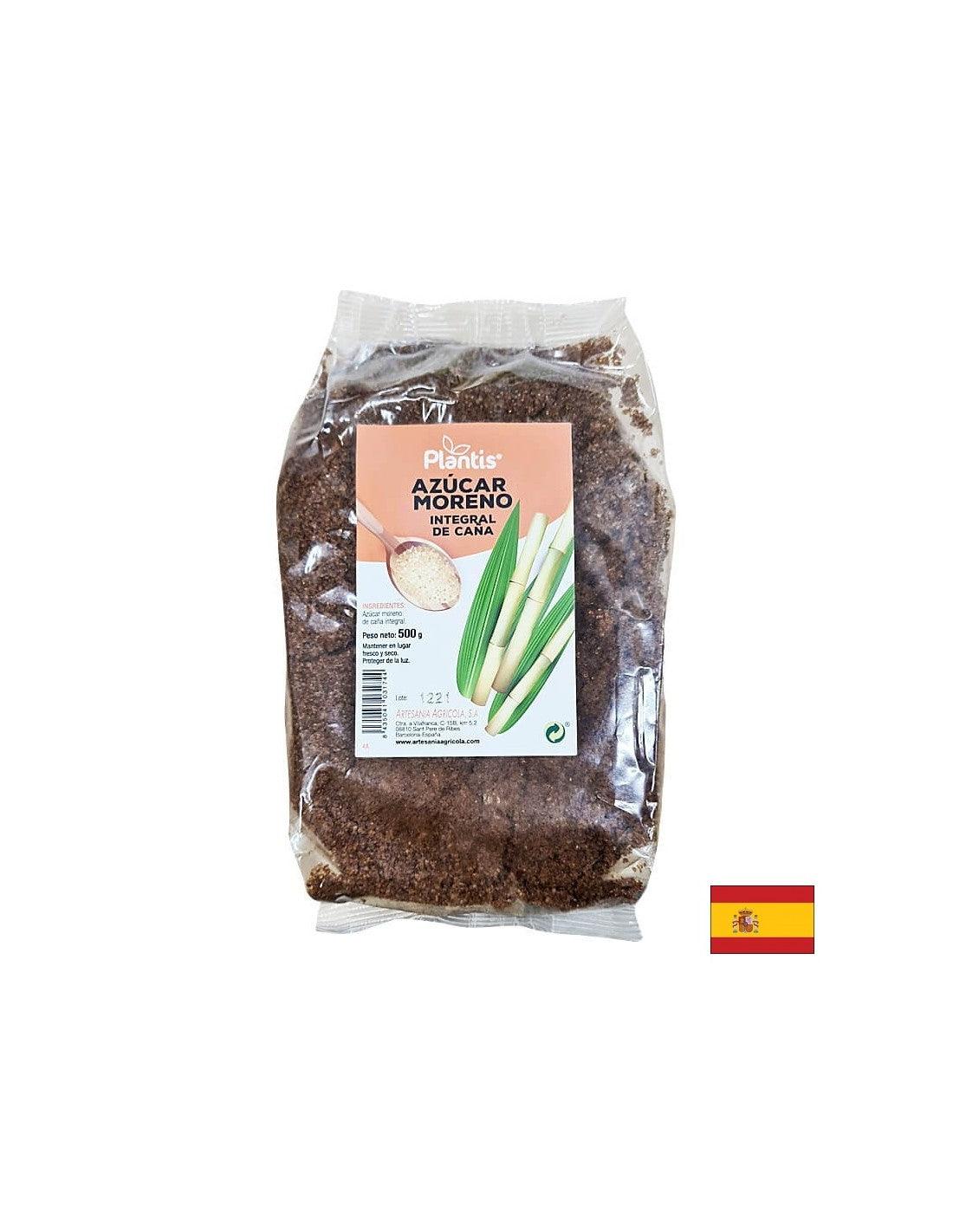 Zucchero di canna integrale (da steli interi), 500 g