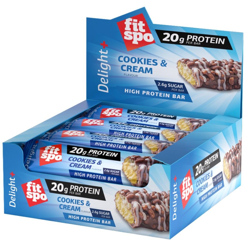 Deliziazione+ biscotti e panna per barrette - 12 x 60 grammi