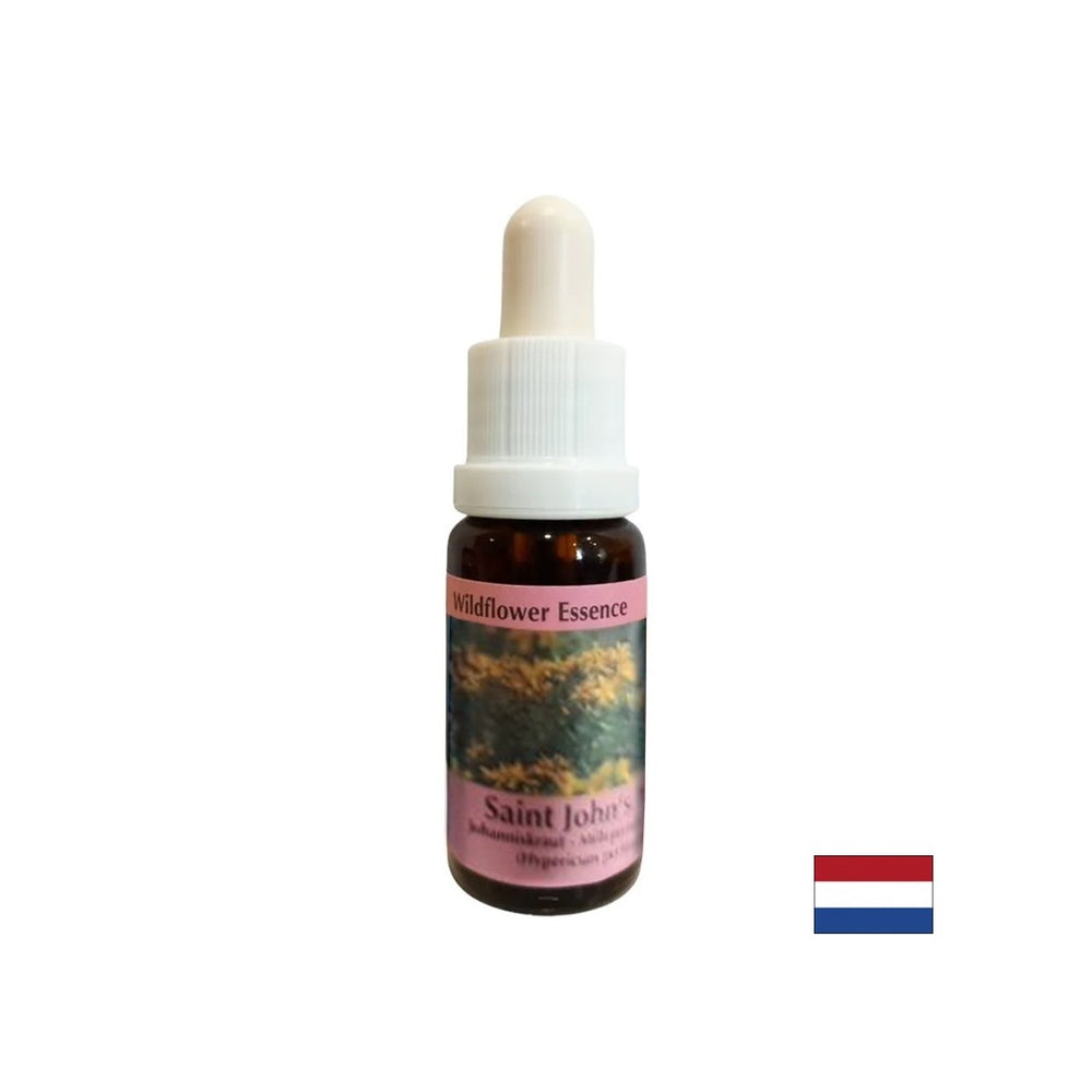 Allevia la paura e stimola la fiducia - L'essenza di erba di San Giovanni n. 28, scende 15 ml