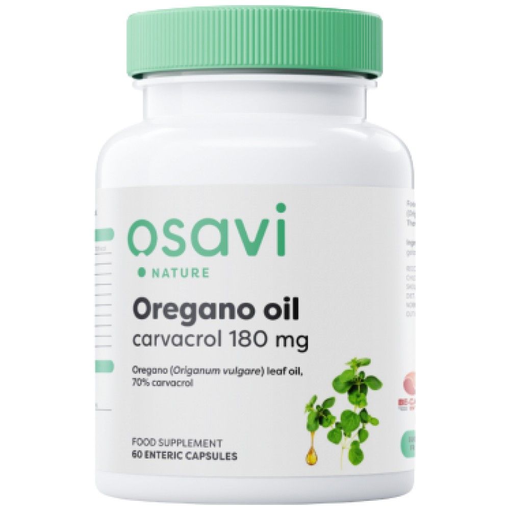 Olio di origano 257 mg | 70% Carvacrol - 60 capsule