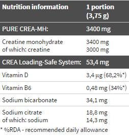 Creatina mono potenza xplode - 220 grammi