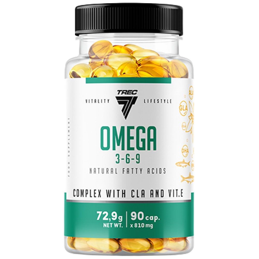 Omega 3-6-9-90 capsule in gel