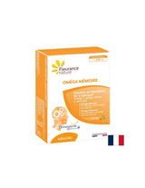 Formula di memoria omega+, 60 capsule, pacchetto duo