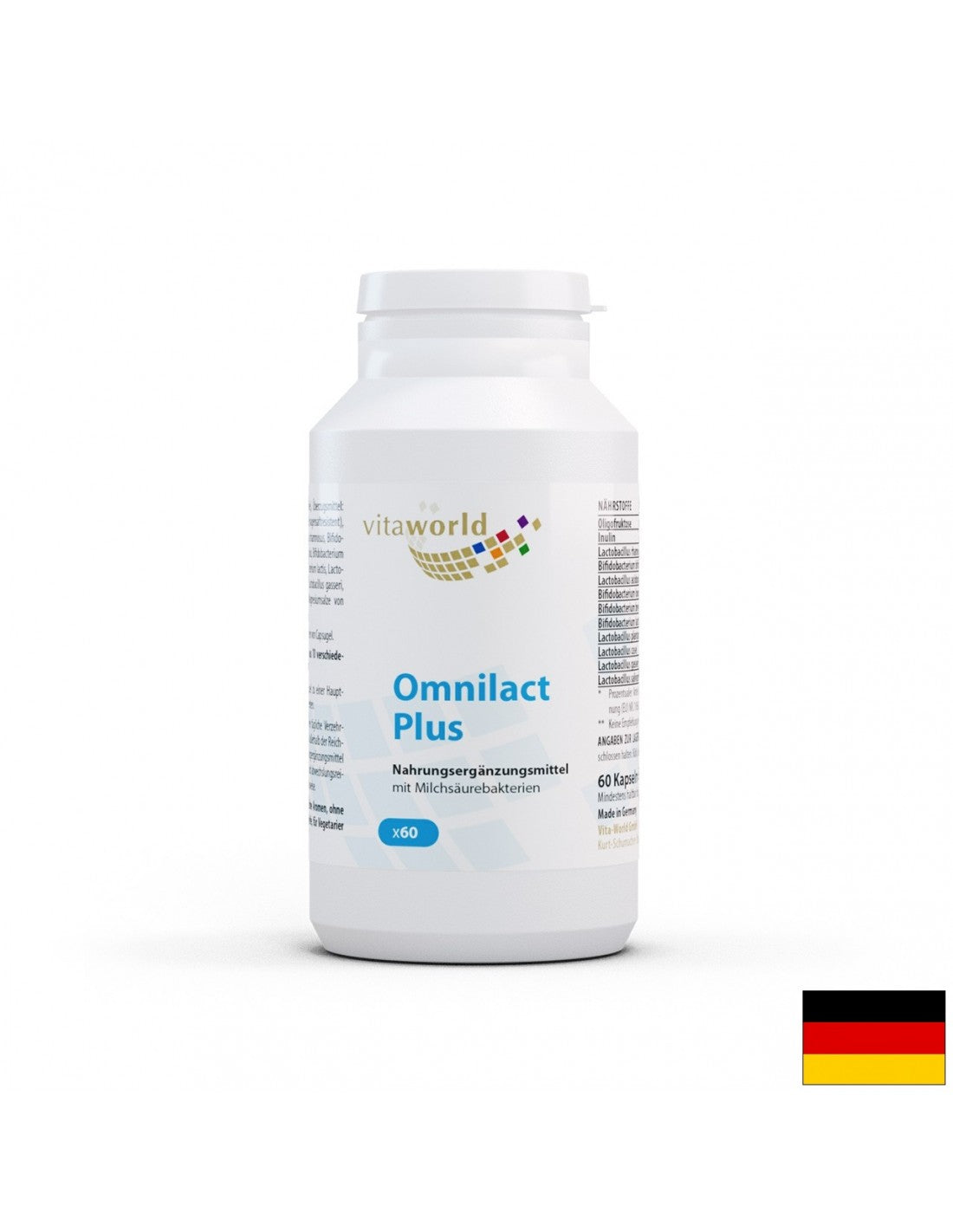 Omnilatto più/probiotico Omnilatto più 10 ceppi, 10 miliardi di probiotici attivi, 60 capsule