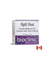 Kit benessere femminile Opti Ova™ - Programma di fertilità per donne, 30 bustine <tc>Natural Factors</tc>