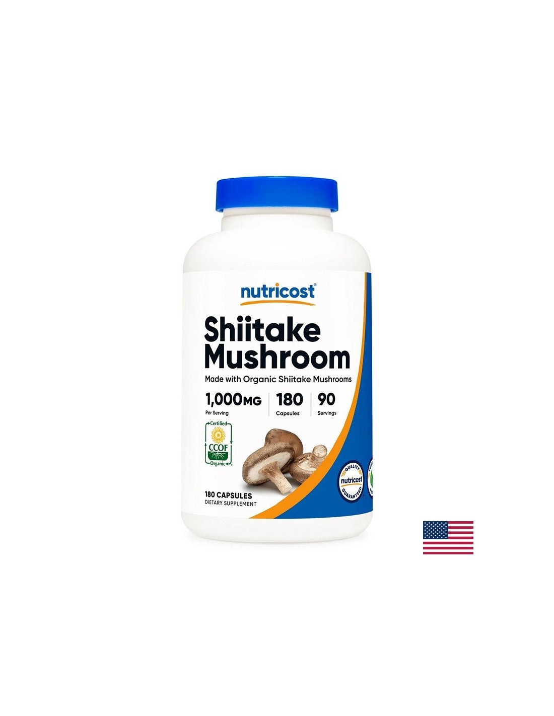 Immunità - Shiitake (biologico), 180 capsule