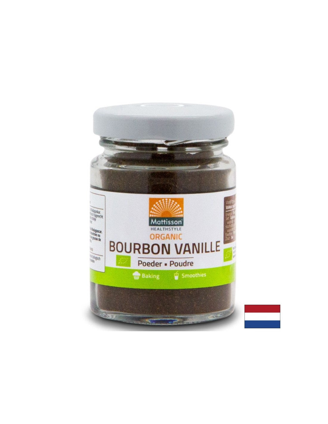 Vaniglia Bourbon (biologica), 30 g <tc>Mattisson Healthstyle</tc>
