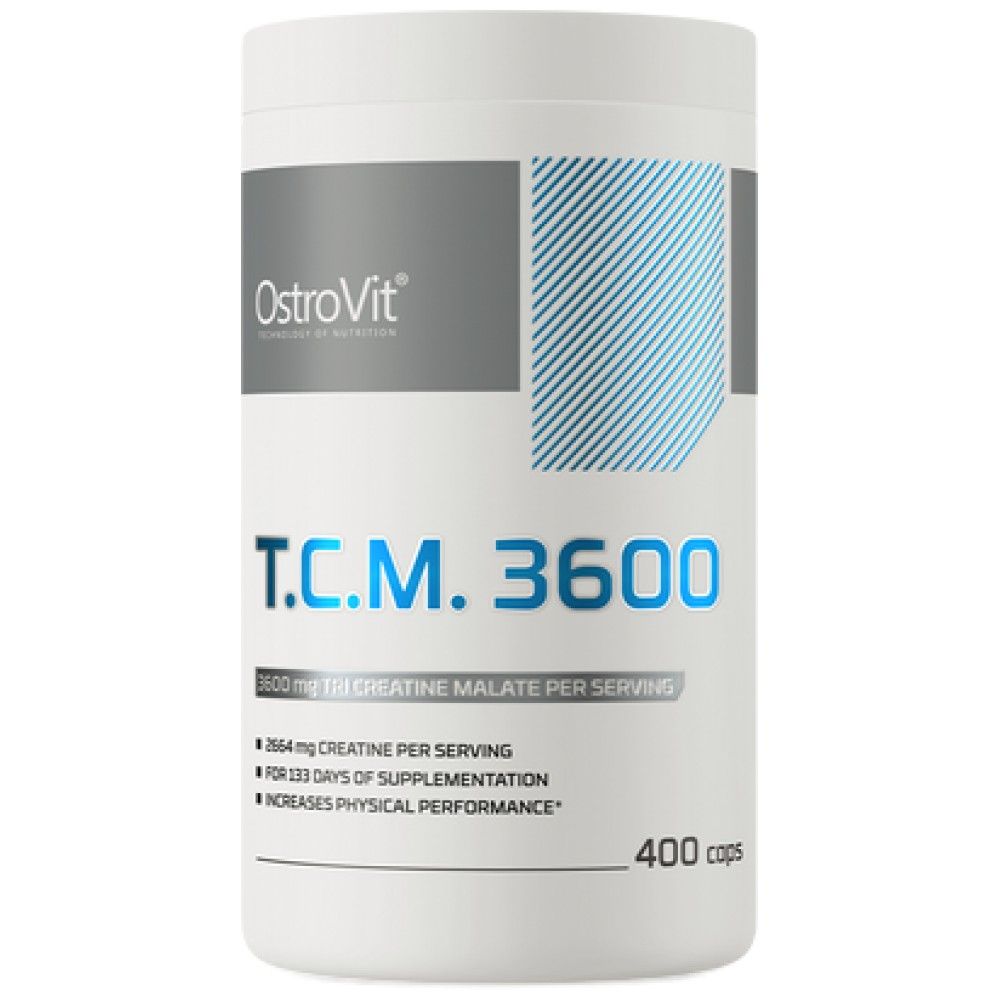 Tri creatina malato/TCM 1200 mg - 180 capsule