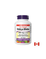 Memoria e concentrazione - Ginkgo Biloba, 120 mg x 180 Capsule Softgel