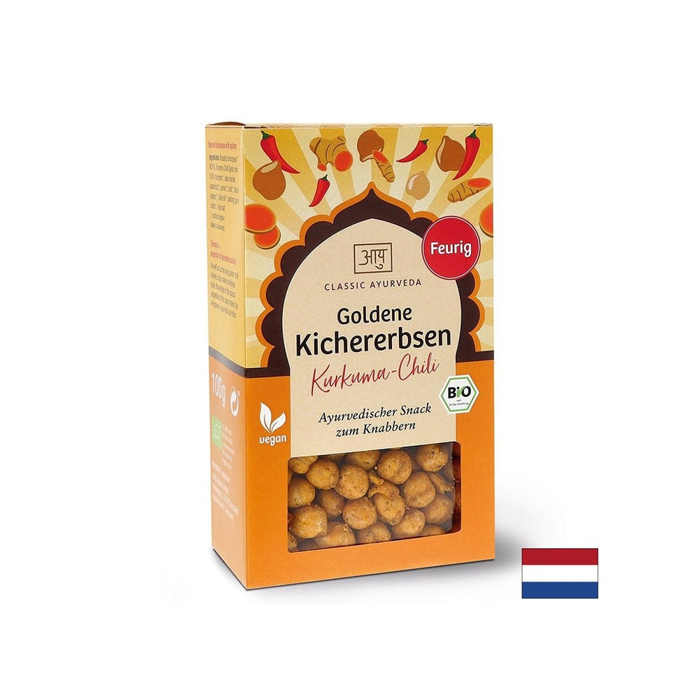 Ceci arrostiti (con curcuma - peperoncino), biologici, 100 g