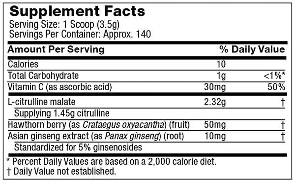 Platinum Citrulline Malate + - 492 grammi