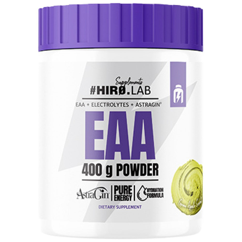 Powder EAA | Con elettroliti e Astragin® - 400 grammi