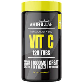 Vitamin C 1000 mg + Bioflavonoids | with Echinacea + Zinc - 120 Tablets - Nutra Best Europe