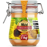 Miele di girasole naturale/miele di girasole naturale 1000 grammi