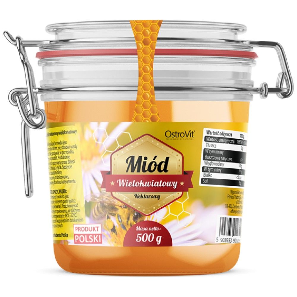 Miele multiflower naturale/натурален многветен ччелен мед - 500 грама