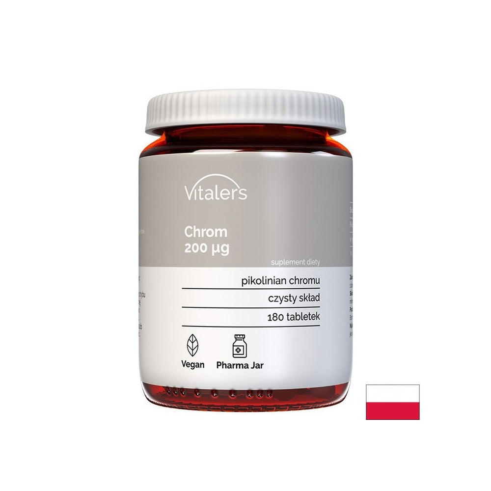 Per insulino -resistenza e diabete - cromo (picolinato), compresse 200 µg x 180