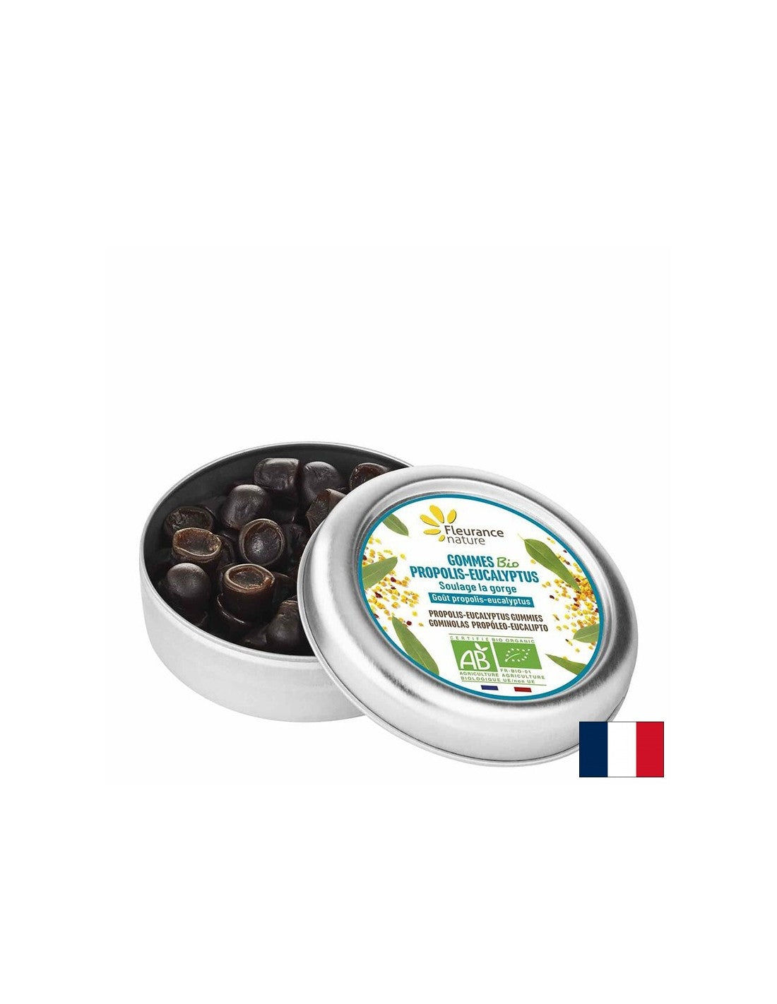 Per mal di gola - propolis + eucalipto bio, compresse di gelatina di flourance