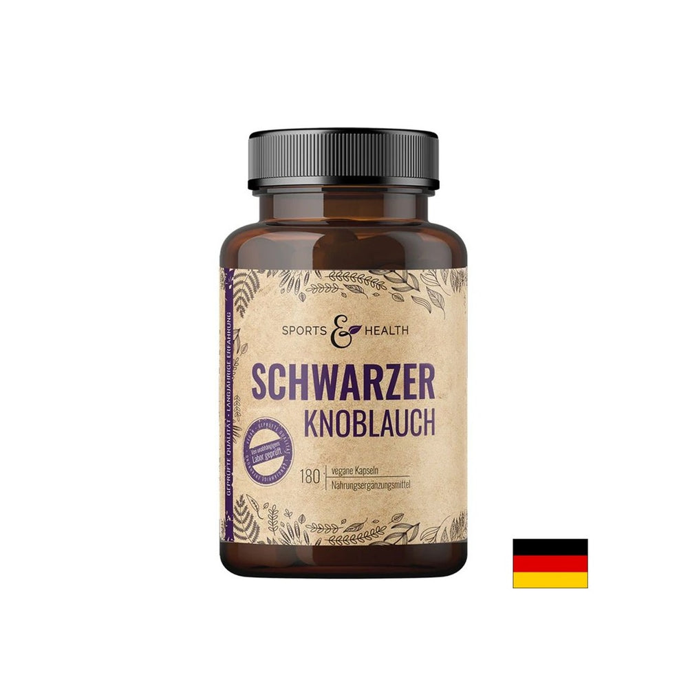 Per colesterolo alto - aglio nero, 600 mg x 180 capsule