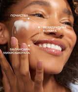 Rosa pulita e idrata in schiuma per il viso 150 ml