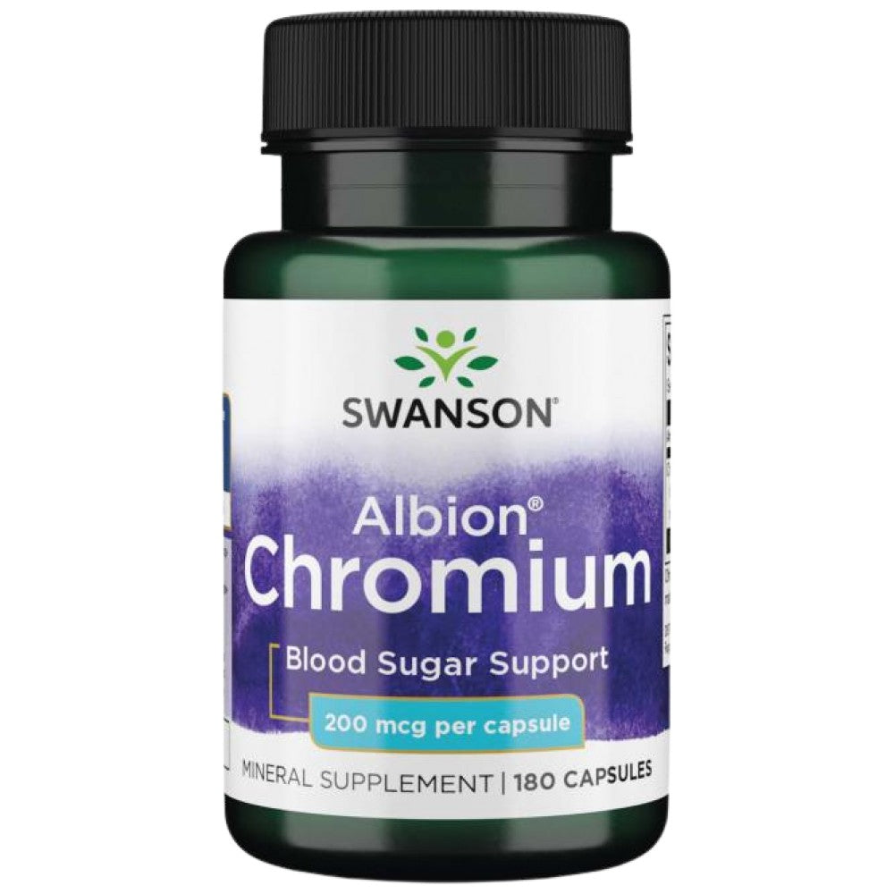 CHROMIUTO CHLION ALBION 200 MCG 180 CAPSULE
