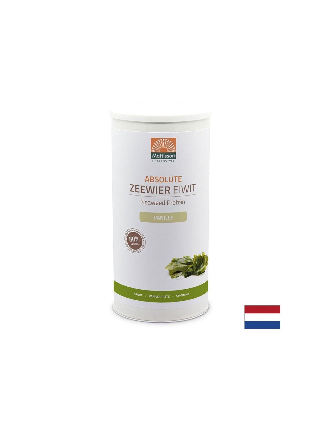 Proteine ​​di alghe - Gusto vaniglia 500 g in polvere <tc>Mattisson Healthstyle</tc>